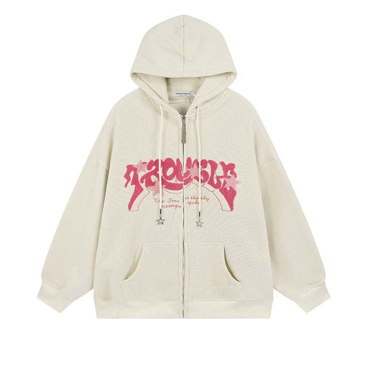 Rously Hoddie Weiß